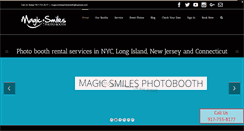 Desktop Screenshot of magicsmilesphotobooth.com